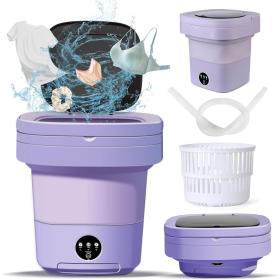Mini Machine à Laver Pliable et Portable 3 Modes avec Fonction Déshydratation – غسالة ملابس محمولة