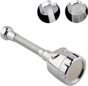 Tuyau d'extension de robinet de cuisine en acier inoxydable