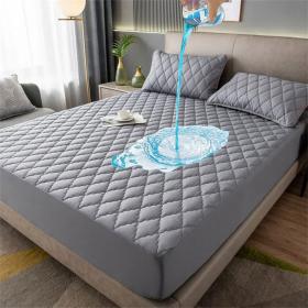 Drap Housse Protection de Matelas en Coton épaissi matelassé