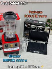 Pack RAMADAN, blender rhinos 5000 w Panineuse robuste 900 w 
